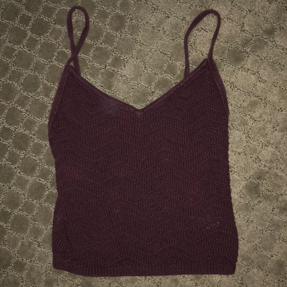 KENDALL X KYLIE purple crop top
